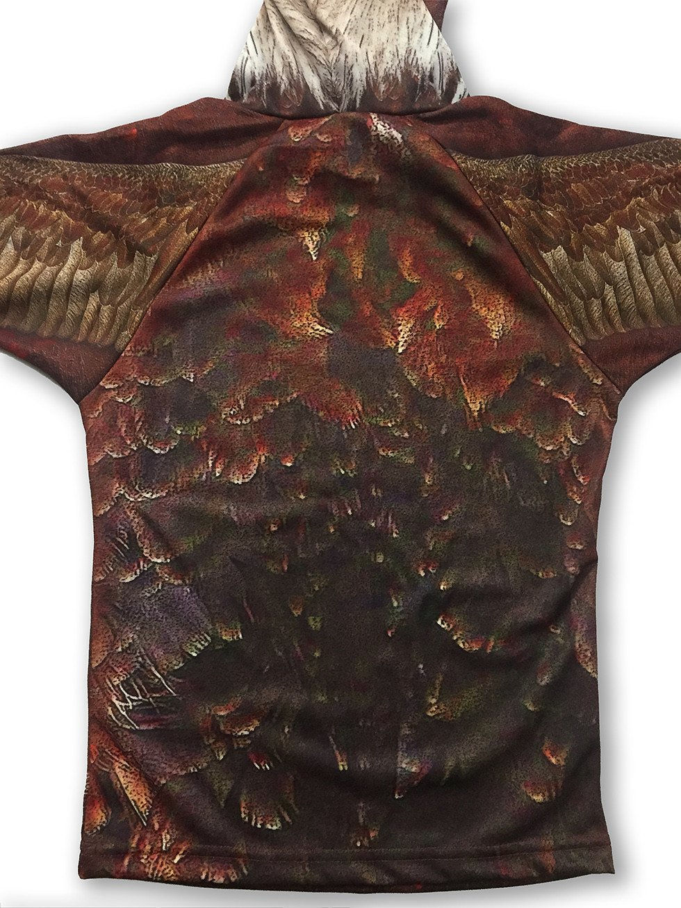 Thumbnail: BALD EAGLE Hoodie Sport Shirt by MOUTHMAN®