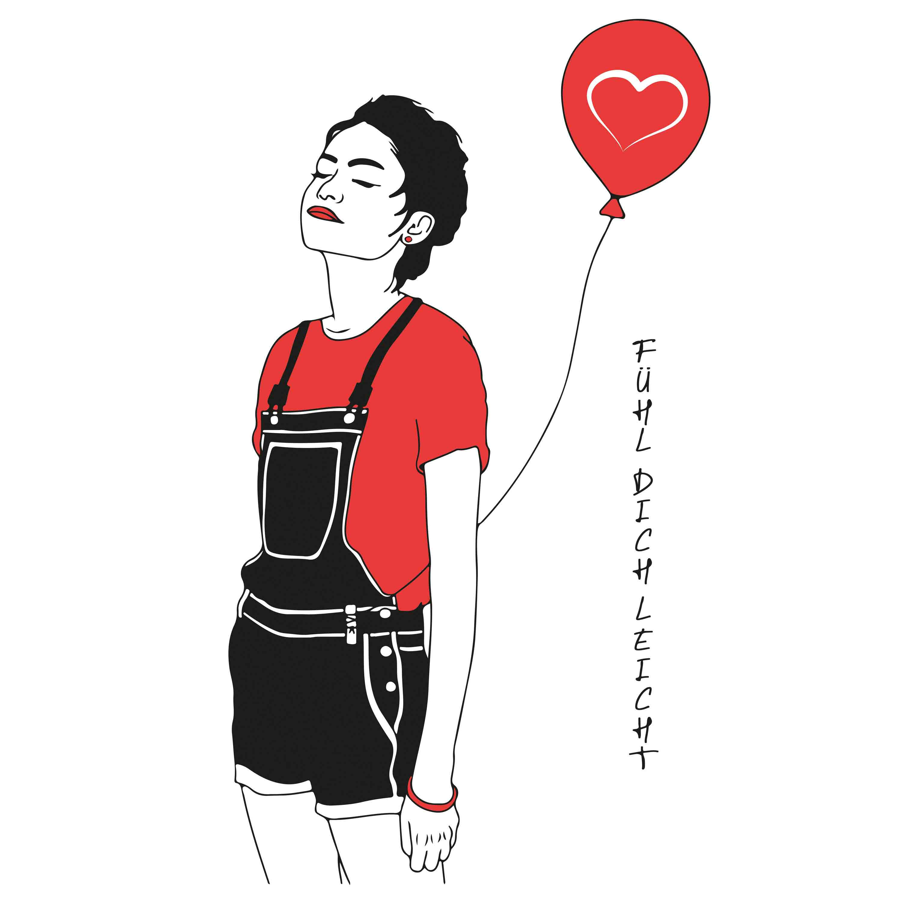 Poster "Fühl dich leicht"