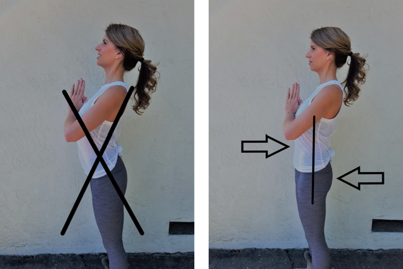 Drawing in, bracing, tucking for proper posture and strong abs