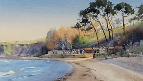 Winter Pines at South Beach, Studland