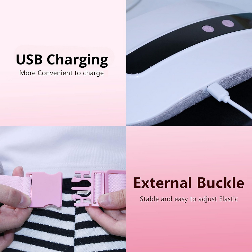 Thumbnail: CEINTURE MENSTRUELLE CHAUFFANTE ET MASSANTE FY-WB03