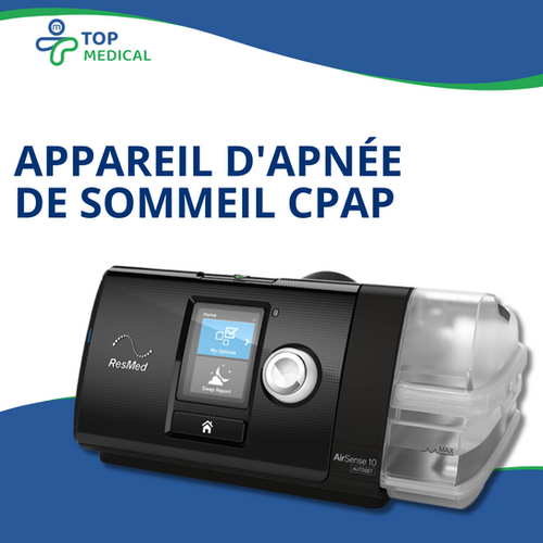 Appareil d'apnée de sommeil cpap ResMed Airsense 10 Autoset sans masque — free download