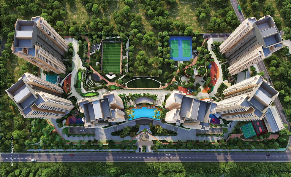 Aashiana Aaroham site plan