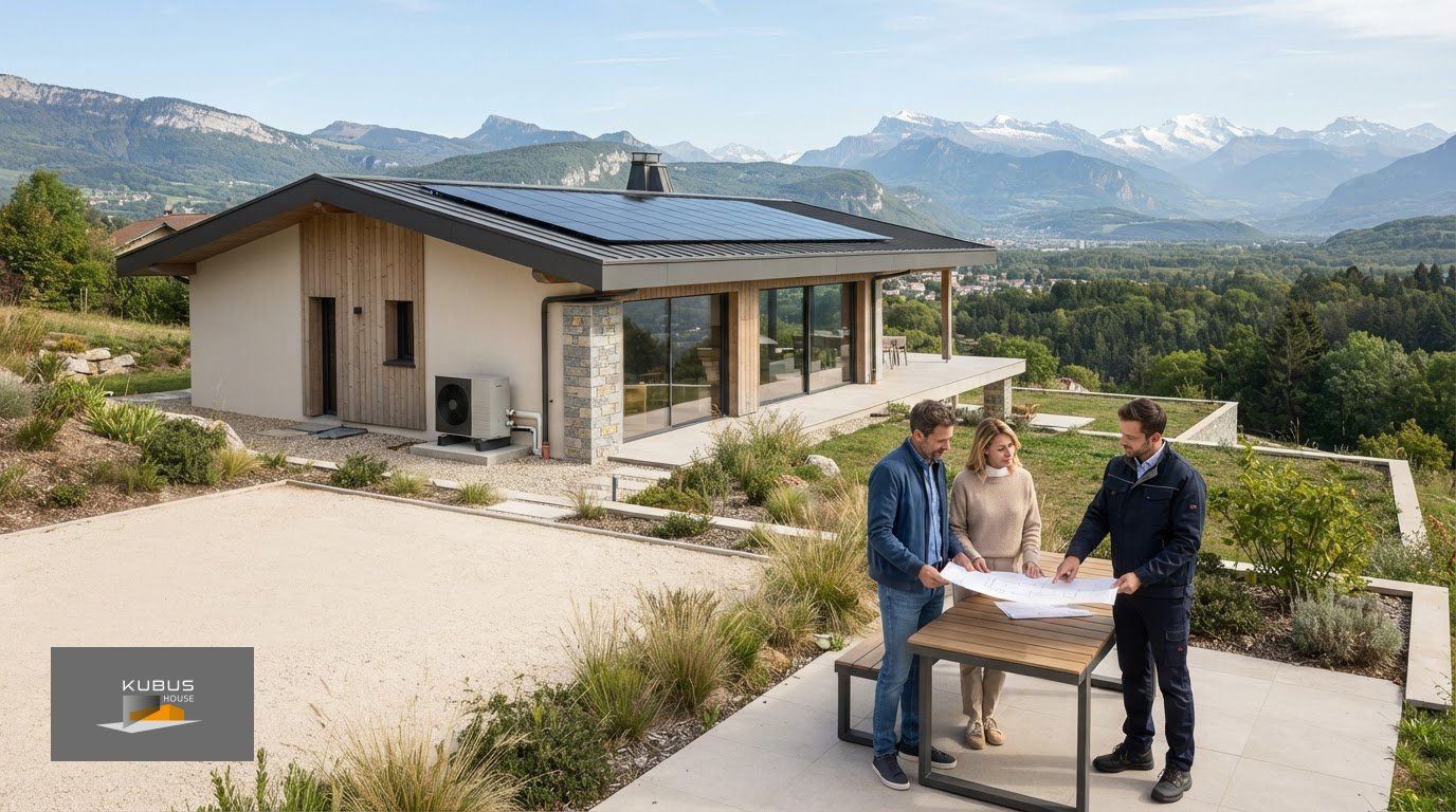 Choisir un constructeur de maison RE2028 en Haute-Savoie