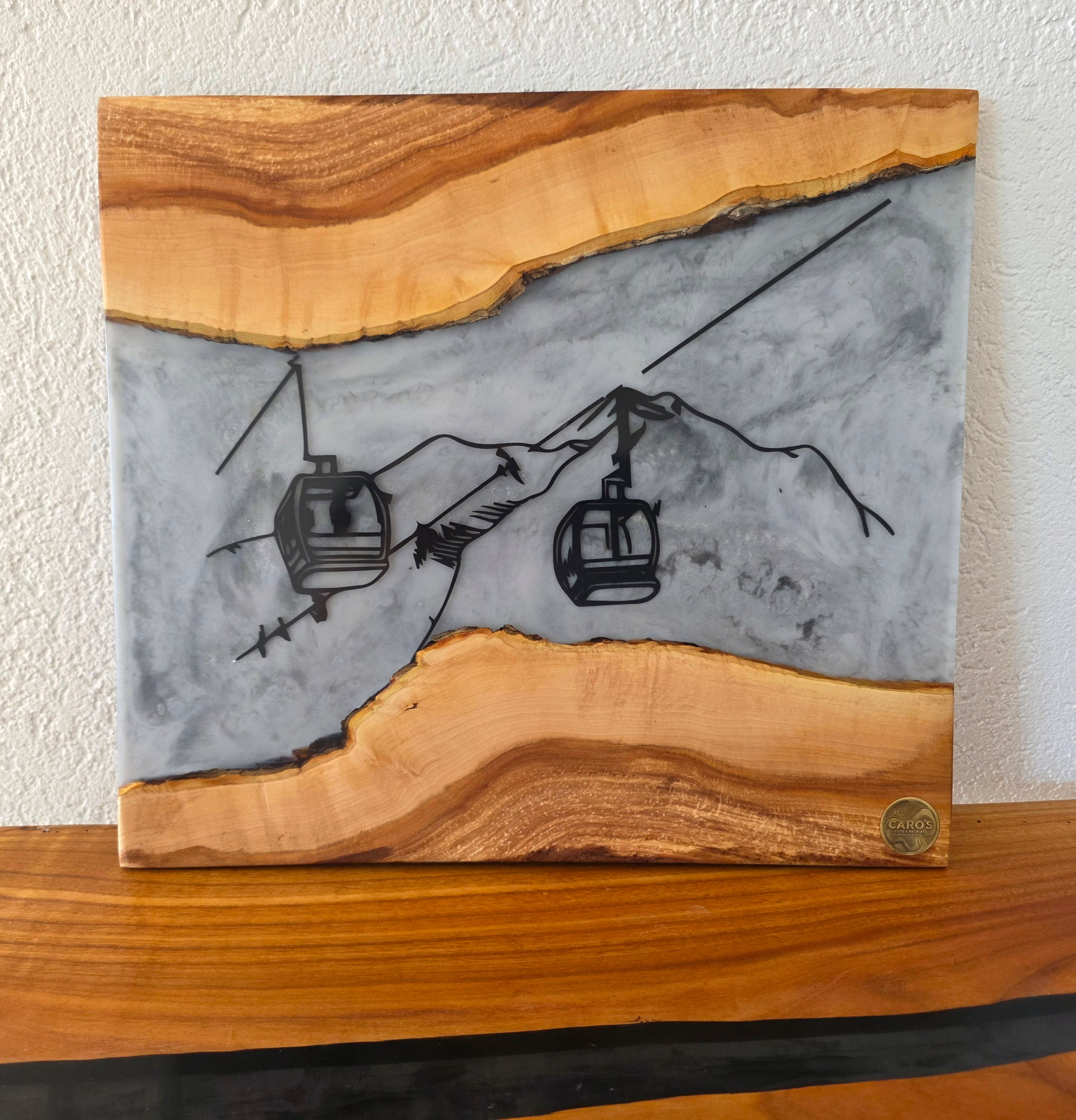 Wandbild "Seilbahn"