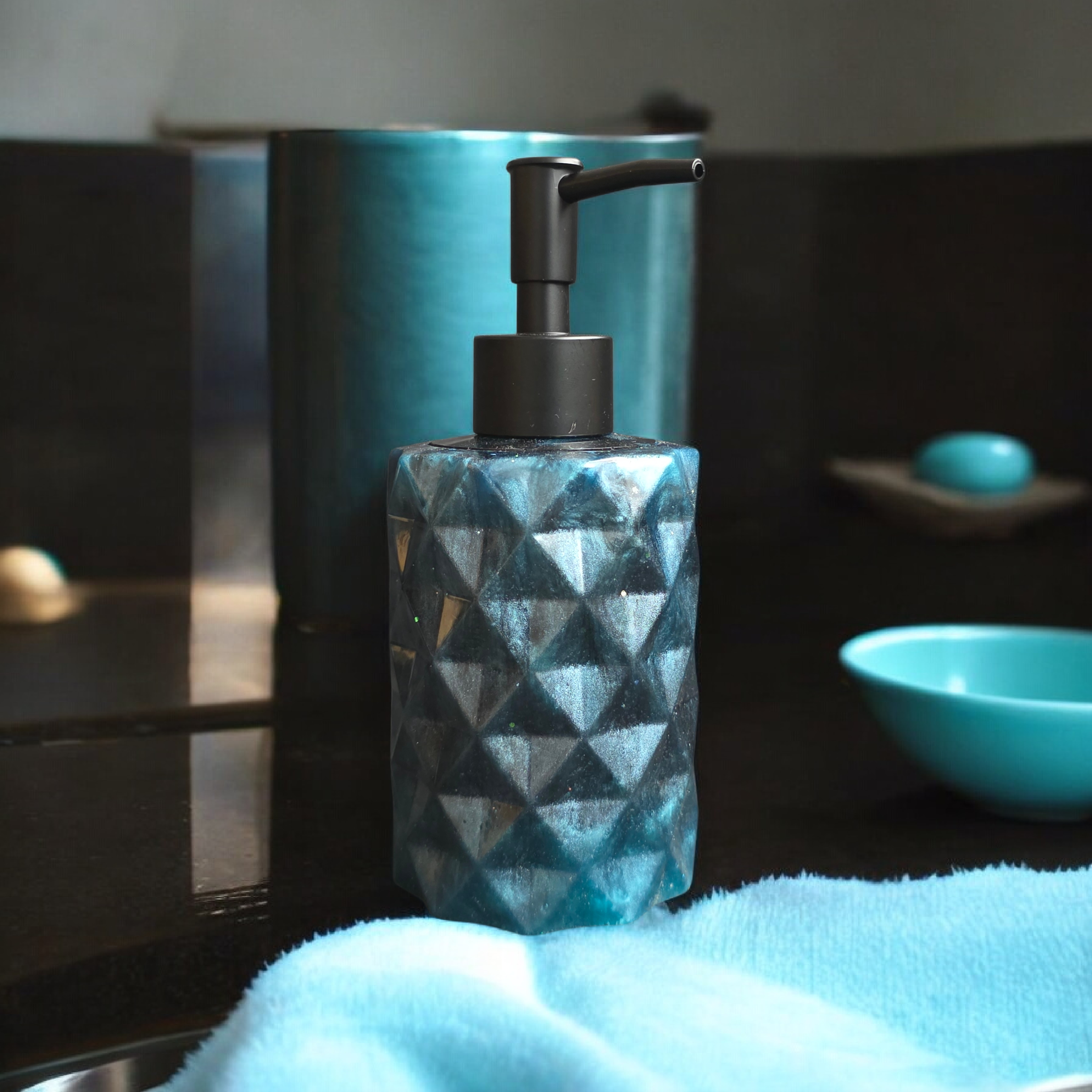 Moderner Seifenspender 