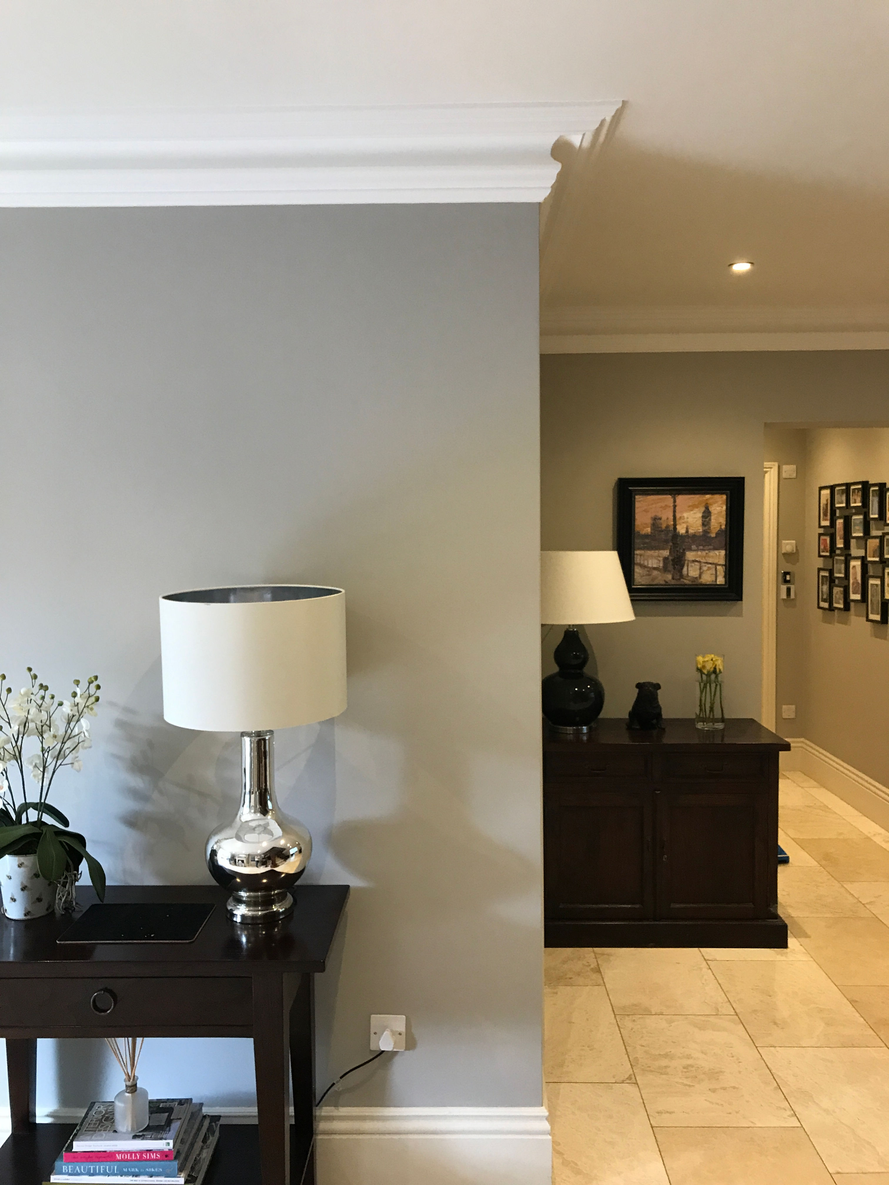 CL-E06 Medium Edwardian Cornice. Projection: 160mm. Height: 150mm.