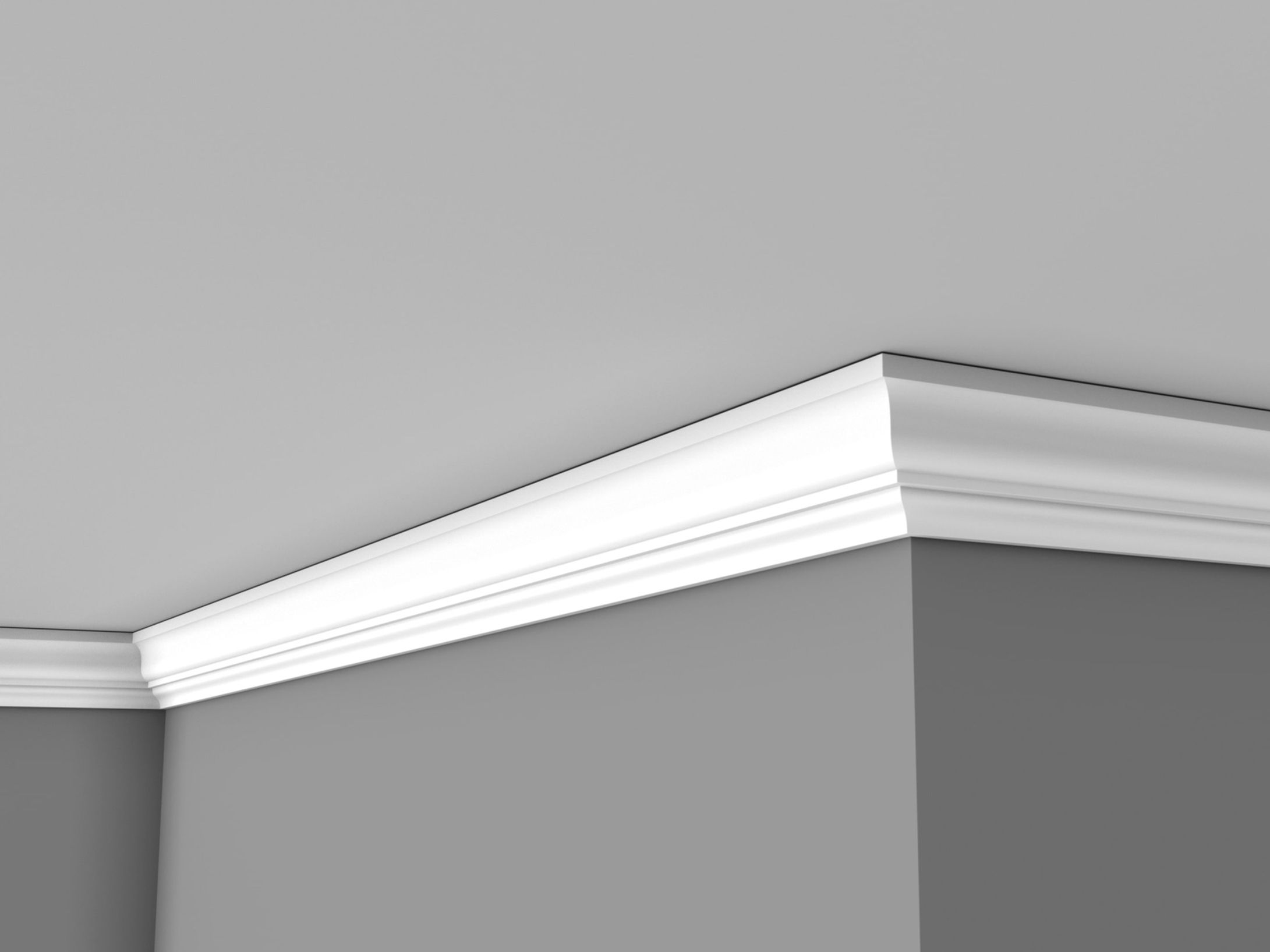 CL-R05 Small Regency Cornice. Projection: 53mm. Height: 80mm.