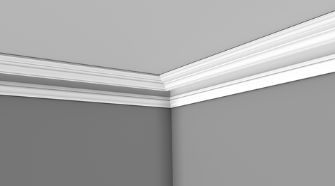 Cl V06 Victorian Plaster Cornice Projection 195mm Depth 105mm