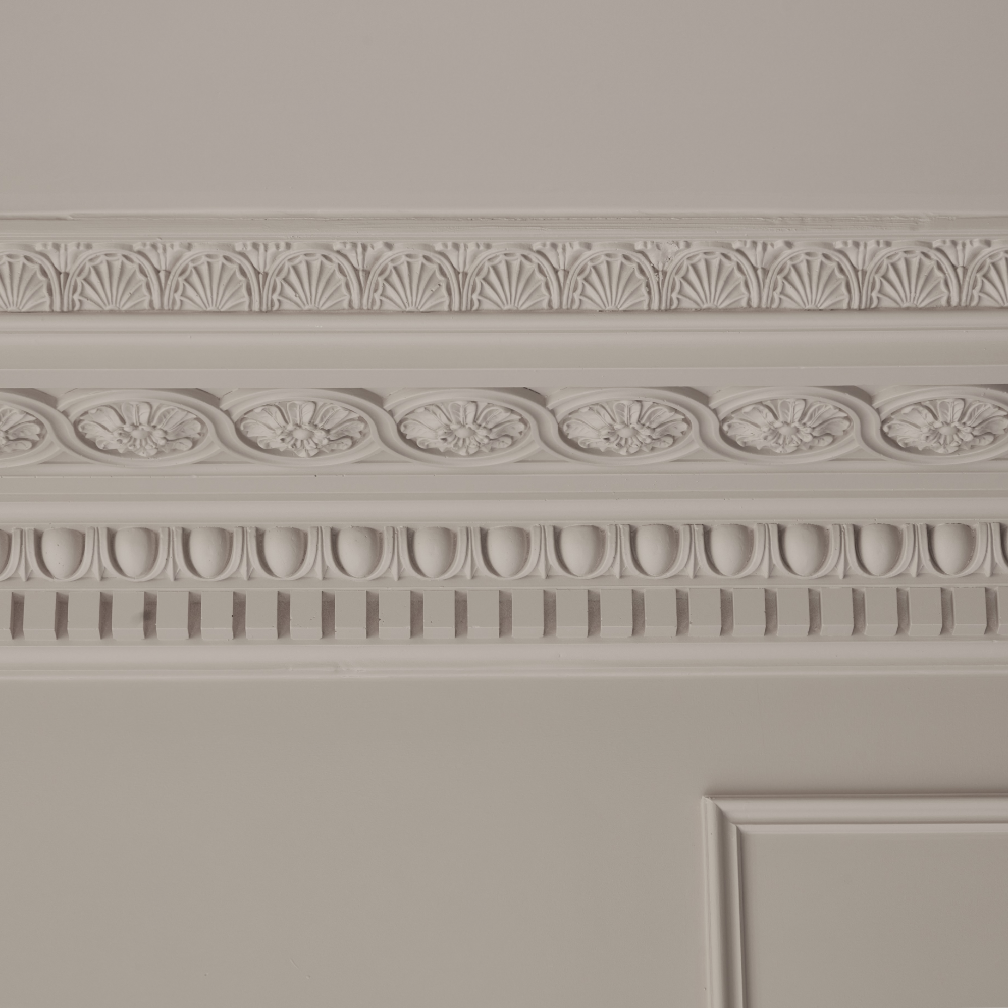 CL-RCC18 Large Regency/Classic Cornice. Projection: 330mm. Height: 195mm