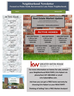 February 2018 Newsletter
