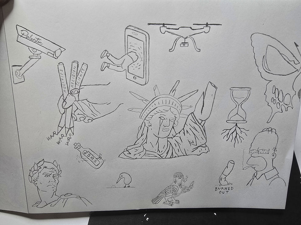 Drawing "Discordia" by Creator Captain TheIsaacLester