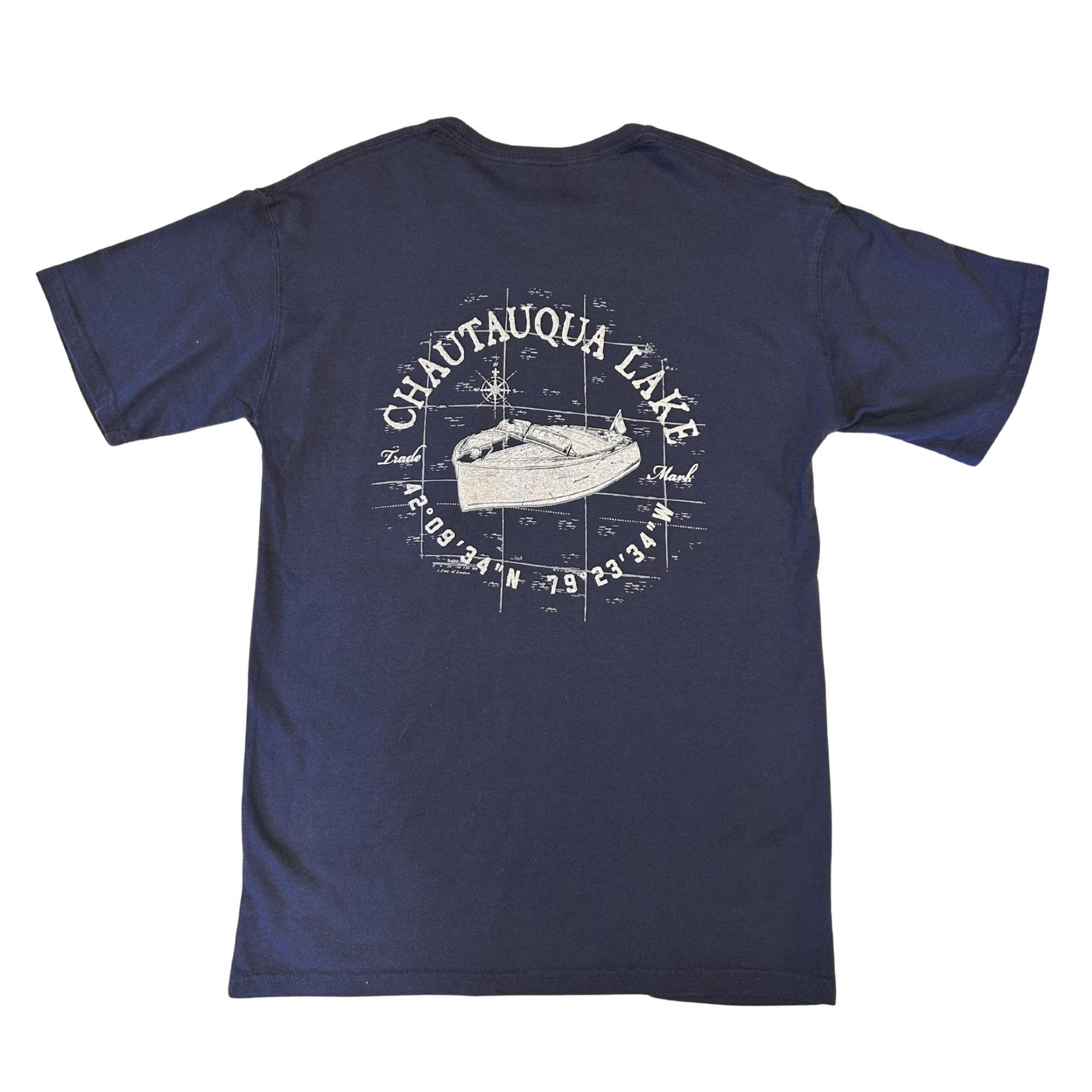 Chautauqua Lake: Classic Boat T-Shirt S/S