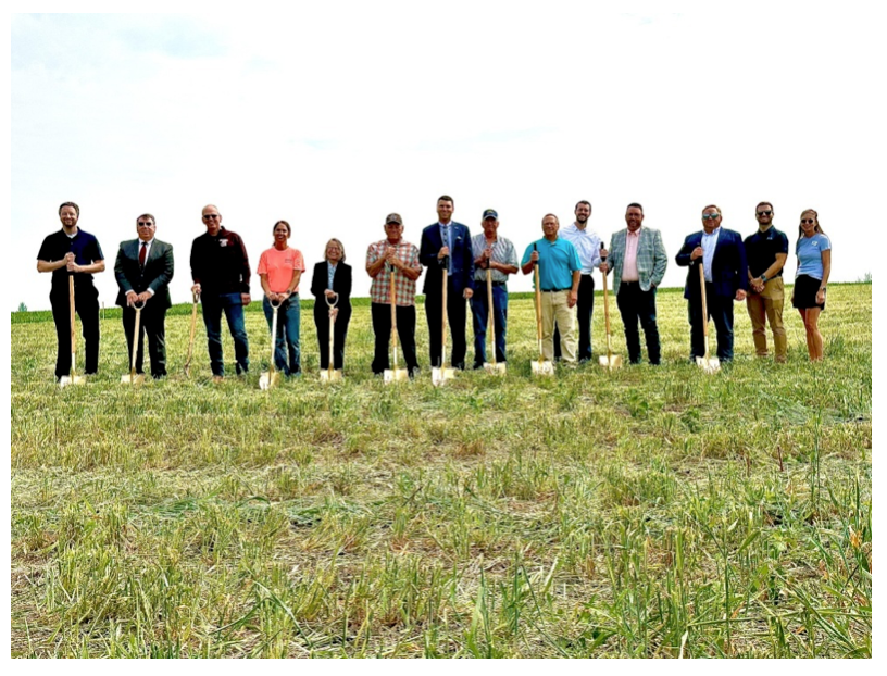 Groundbreaking Oskaloosa SE Connector Project, June, 2025