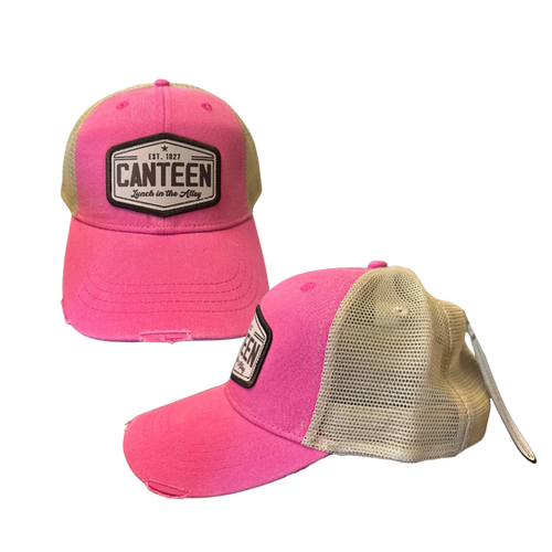 Hot Pink Hat | Canteen Lunch in the Alley