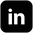 LinkedIn Black Square 