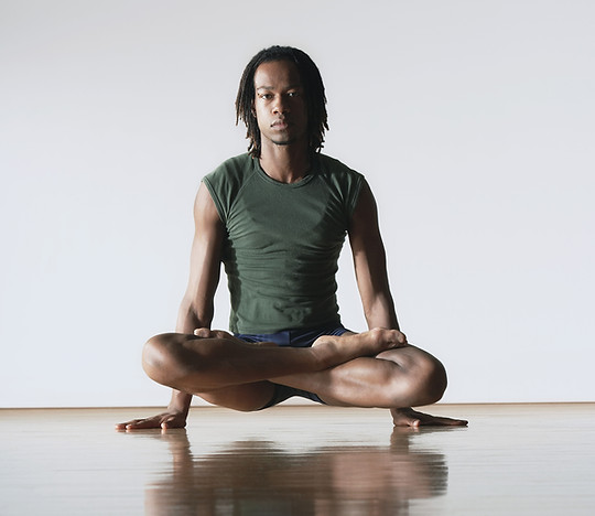 Ballet Dancer in Lotus Position