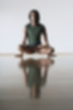 Ballet Dancer in Lotus Position