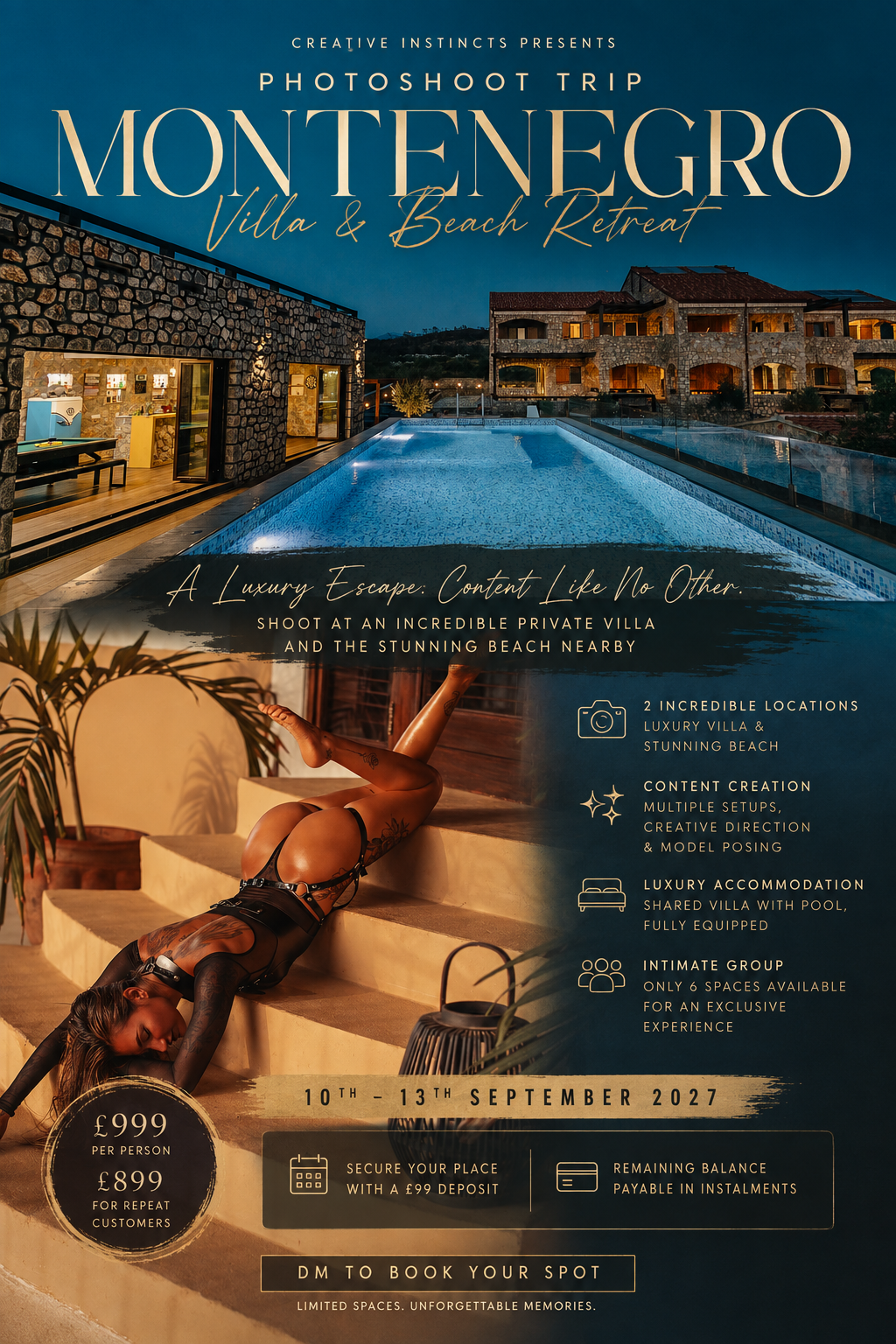 Montenegro 10th - 13th September 2027