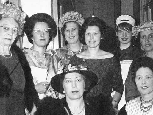 Buerton W.I. Entertaining Group 1963