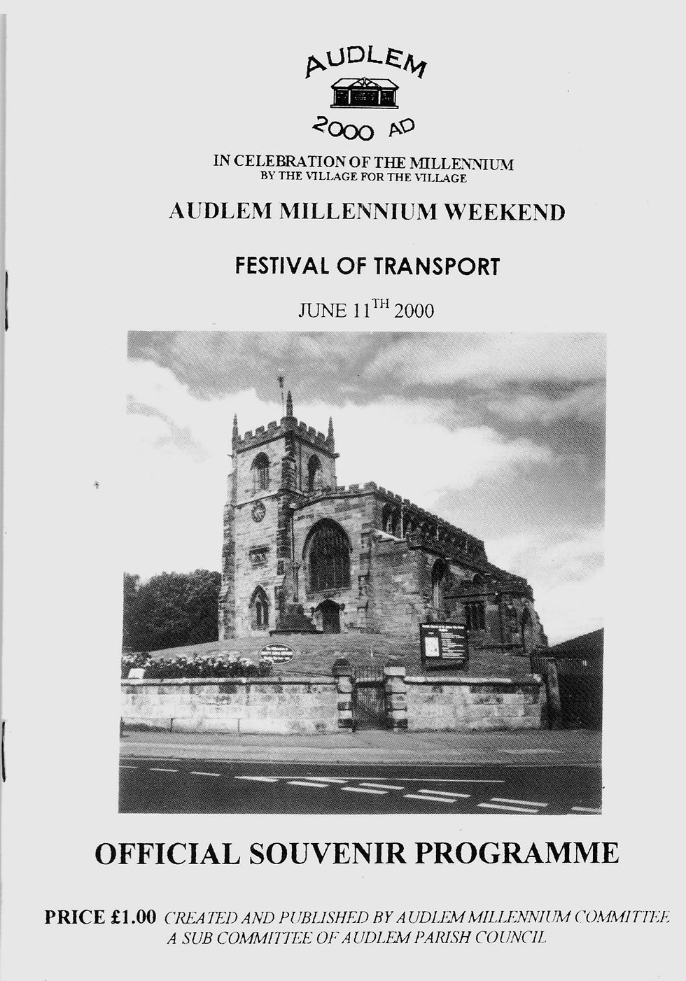 Millenium Festival Of Transport 11 June 2000 - Cover