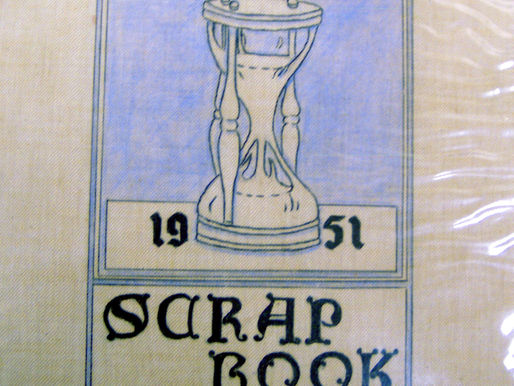 Audlem WI Scrap Book 1951 Frontispiece