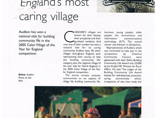 Audlem Village Of The Year 2005