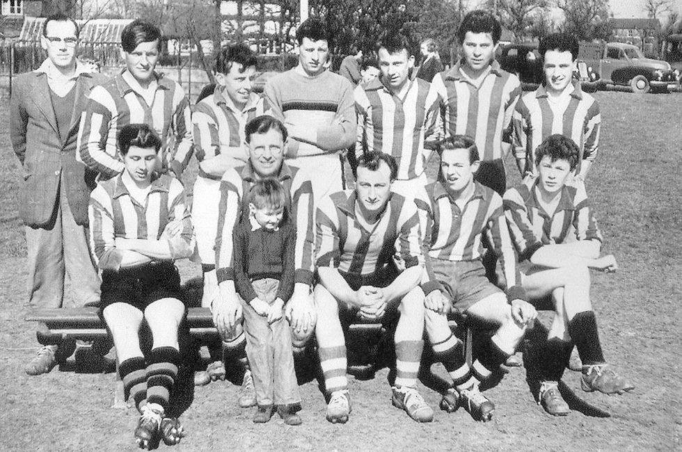 Football Team 1960S Striped Tops - Part 1