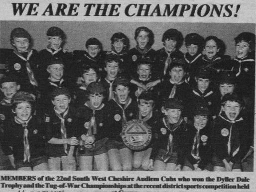 Cubs Win At Sports 1986