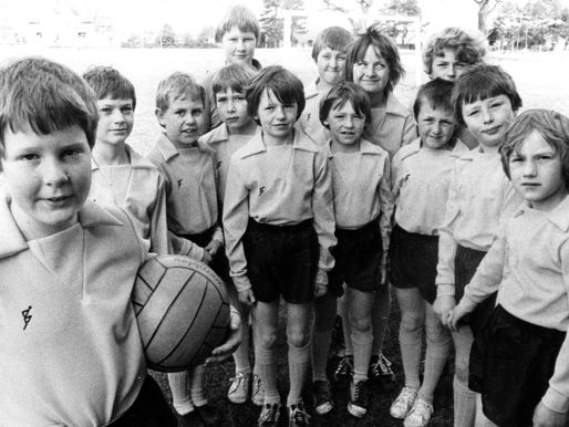 Buerton School Football Team C. 1982