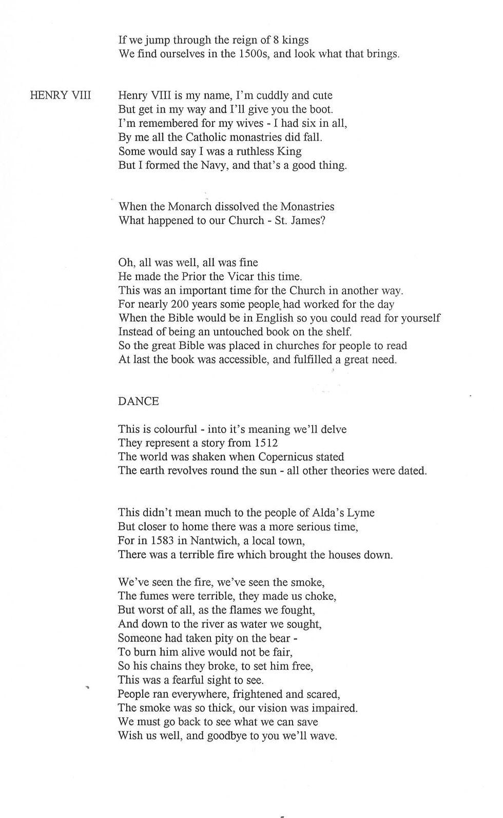 Script For 700 Charter Pageant By Nancy May - Part 5