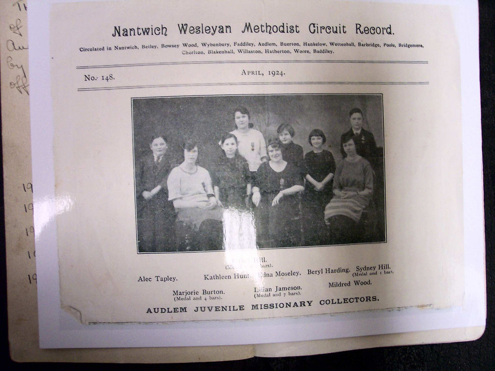 Juvenile Missionary Collectors 1924 - Part 1