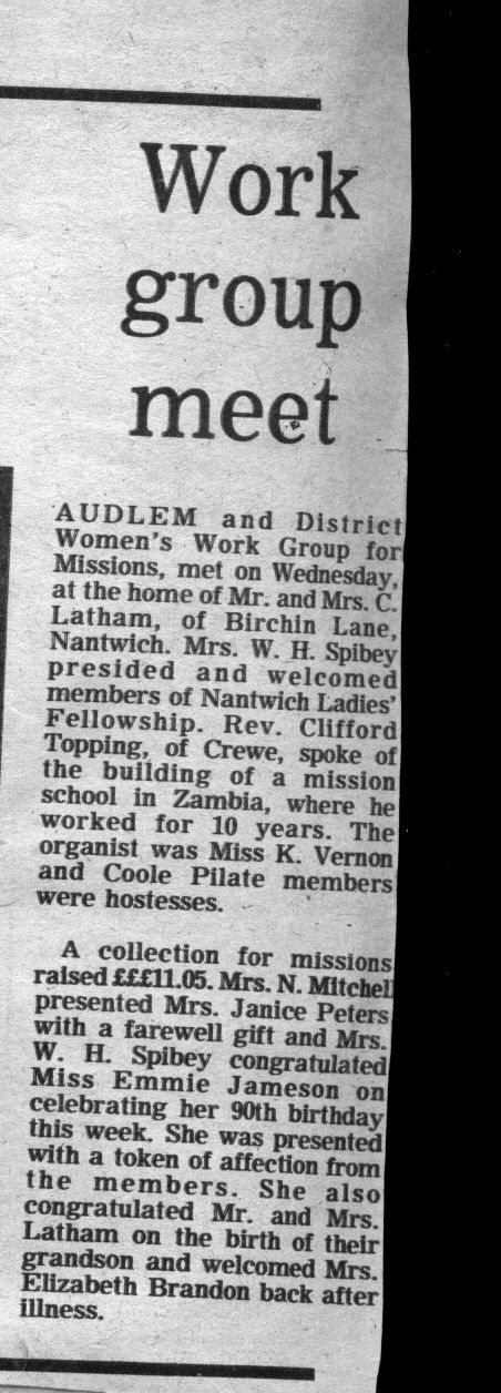 Women'S Work Group 1978 - Part 1