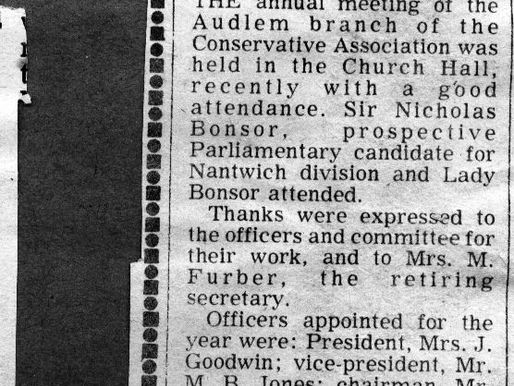 Annual Meeting Of Conservative Association1979