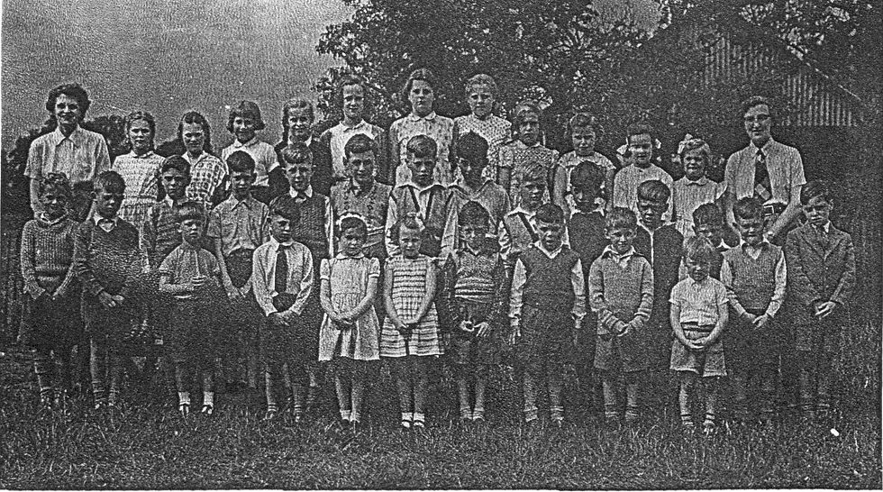 Hankelow School Pupils 1958,1959 And 1960 - 1958