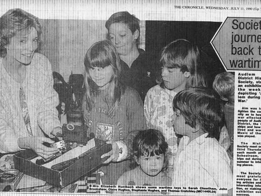 History Society WW2 Exhibition 1990
