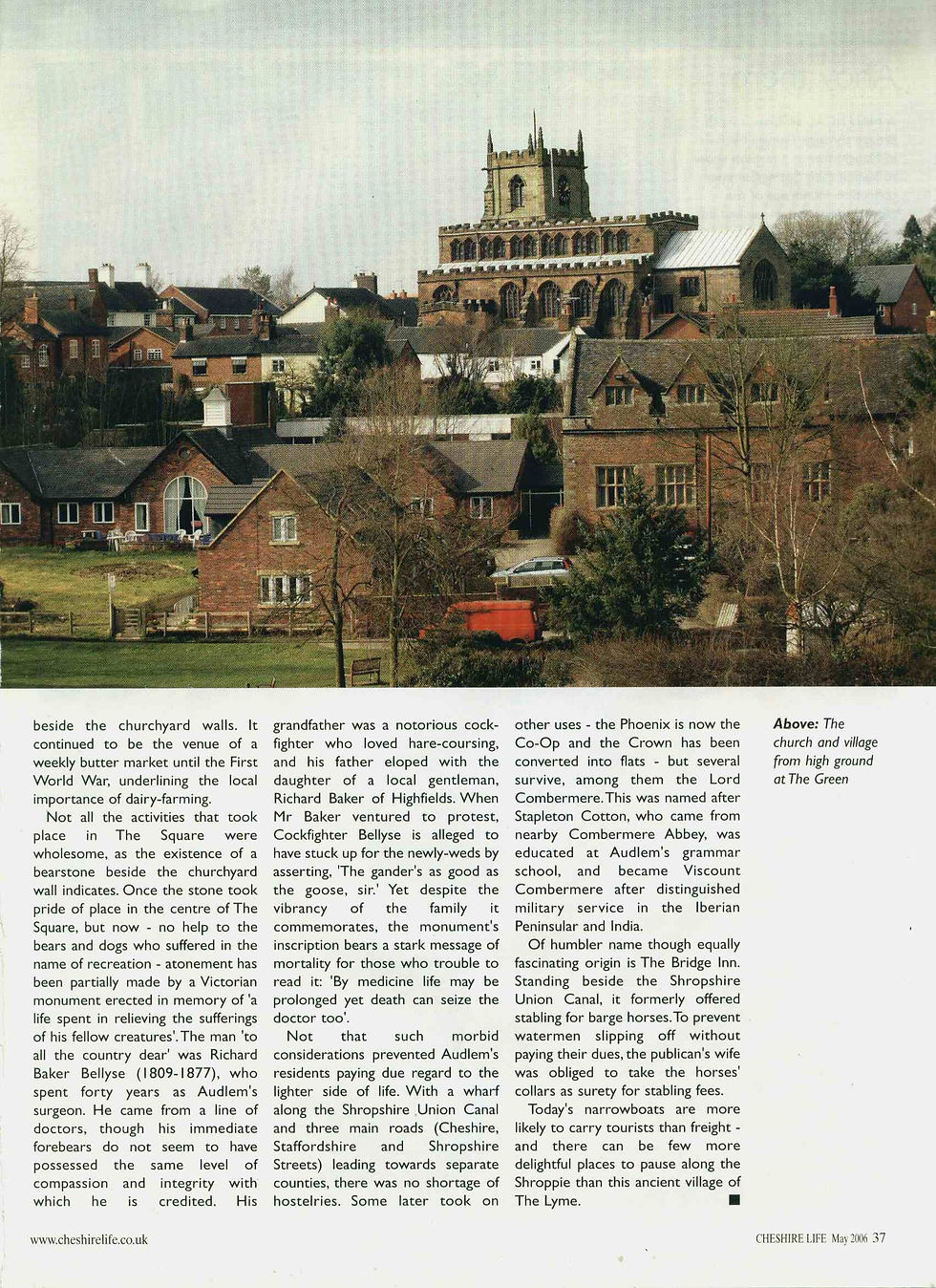 Cheshire Life Article On Audlem 2006 - Part 4