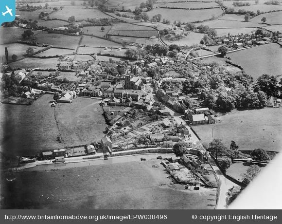 Audlem From The Air - 1930
