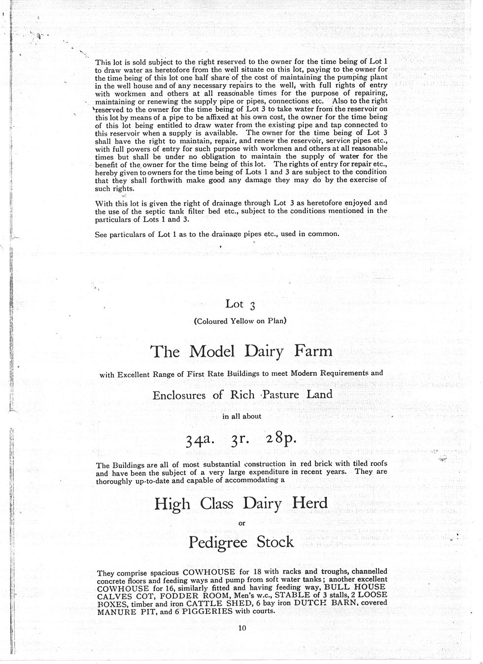 Sale Of Hankelow Court Estate 1931 - Model Fm