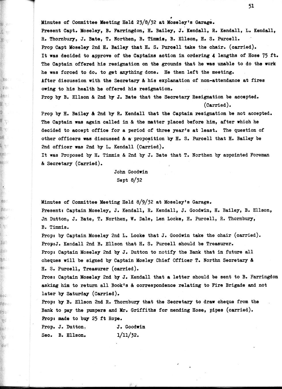 Fire Brigade Mins Pt 6 1932-34 - Part 1