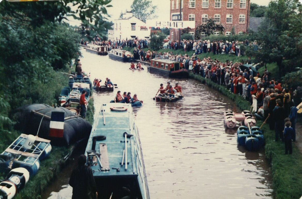 Raft Race Photos 1988 And 1989 - View From Bridge