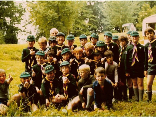 Audlem Cub Scouts 1981