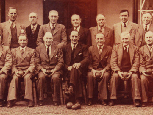 Audlem Farmers Bowling Members C.1950