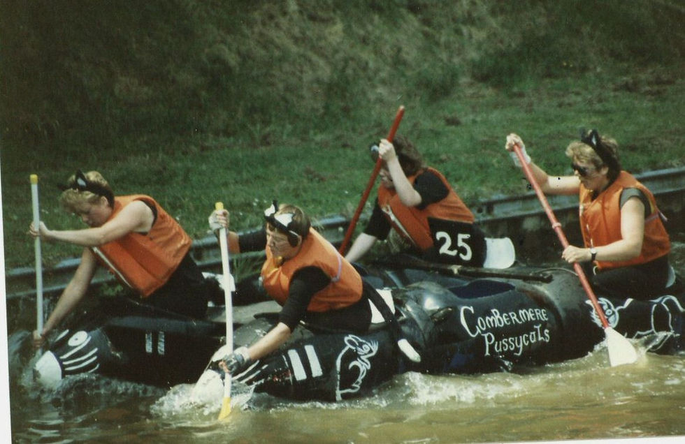 Raft Race Photos 1988 And 1989 - Combermere Raft