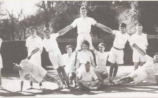 Audlem School Gymnastics Teamperforming C1952