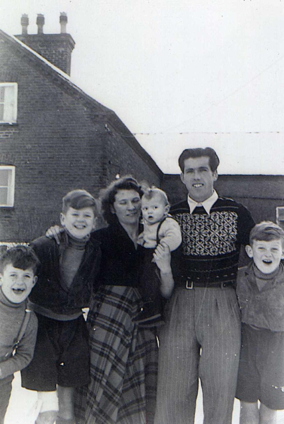 German POW At Heyfields Farm - With His Wife