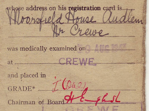 Patsy Matthews National Service Grade Card