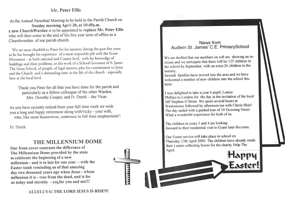 Parish Newsletter April 2000 - Part 7