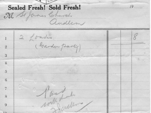 Bill From Jacksons Of Little Heath