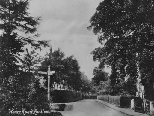 Woore Rd And Junction Paddock Lane Towards Village